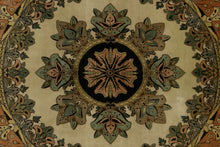 Load image into Gallery viewer, 200x200 Cm tappeto Autentico Originale Annodato a Mano Con Certificato di Autent
