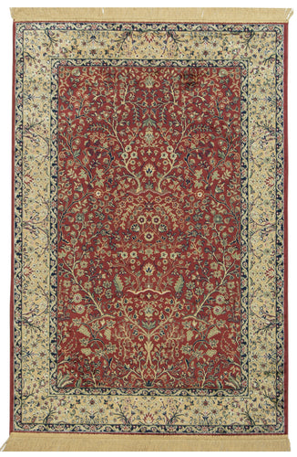 105X67 Cm Tappeto Soraya Moderno Viscosa Nuovo Sottile
