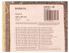Lade das Bild in den Galerie-Viewer, (Galleria farah1970) - 105X67 Cm Tappeto Soraya Moderno Viscosa Nuovo Sottile
