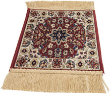 Load image into Gallery viewer, 35x35 CM Tappeto Moderno Soraya Viscosa  Nuovo Telaio Meccanico Finito a Mano
