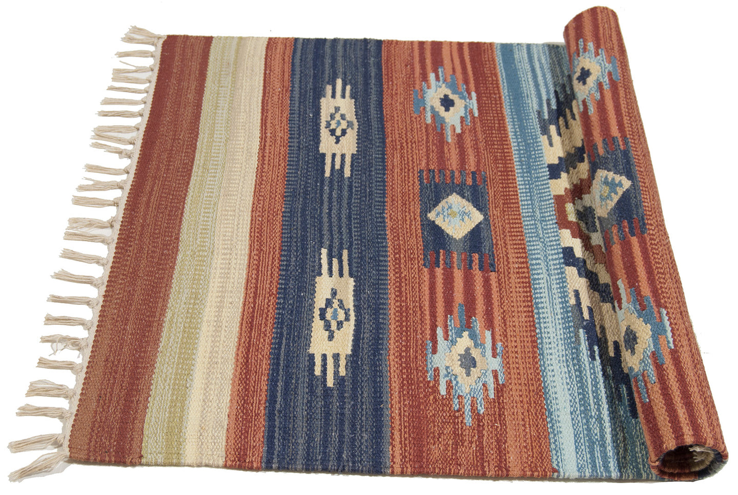 Kilim Autentico, Originale e Fatto a Mano Idea 200x60 CM