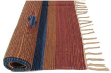 Carica l'immagine nel visualizzatore di Gallery, Kilim Autentico, Originale e Fatto a Mano Ideale CM 240x60
