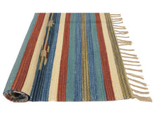 Carica l'immagine nel visualizzatore di Gallery, (Machine washable 30°) Kilim Original Authentic Hand Made 240x60 CM
