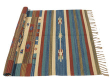Carica l'immagine nel visualizzatore di Gallery, (Machine washable 30°) Kilim Original Authentic Hand Made 240x60 CM
