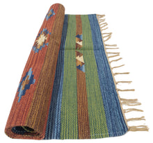 Carica l'immagine nel visualizzatore di Gallery, Kilim Autentico, Originale e Fatto a Mano Ideale CM 280x60
