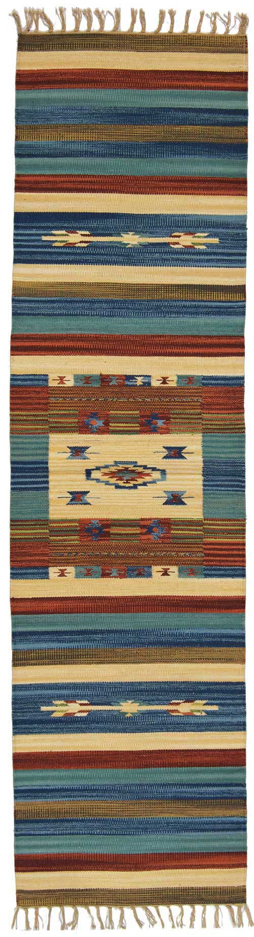 Kilim Autentico, Originale e Fatto a Mano Ideale CM 280x60