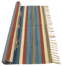 Carica l'immagine nel visualizzatore di Gallery, Kilim Autentico, Originale e Fatto a Mano Ideale CM 280x60
