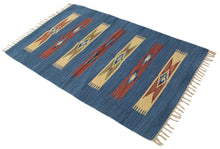 Lade das Bild in den Galerie-Viewer, 200x140 CM CM Autentik Kilim Kelem Original Hand Made Classic STYL - EASY TO CLEAN - DOUBLE FACE
