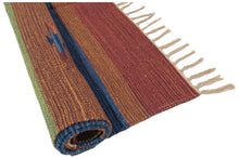 Load image into Gallery viewer, 200x140 CM CM Autentik Kilim Kelem Original Hand Made Classic STYL - EASY TO CLEAN - DOUBLE FACE
