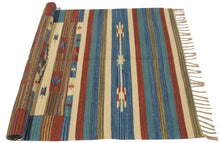 Carica l&#39;immagine nel visualizzatore di Gallery, 200x140 CM CM Autentik Kilim Kelem Original Hand Made Classic STYL - EASY TO CLEAN - DOUBLE FACE
