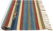 Load image into Gallery viewer, 200x140 CM CM Autentik Kilim Kelem Original Hand Made Classic STYL - EASY TO CLEAN - DOUBLE FACE
