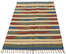 Load image into Gallery viewer, 90X60 CM Autentik Kilim Kelem Original Hand Made Classic STYL - EASY TO CLEAN - DOUBLE FACE
