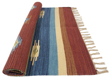 Load image into Gallery viewer, 90X60 CM Autentik Kilim Kelem Original Hand Made Classic STYL - EASY TO CLEAN - DOUBLE FACE
