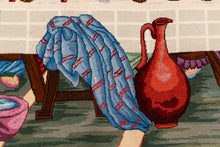 Carica l&#39;immagine nel visualizzatore di Gallery, 175x123 CM Tappeto Autentico Originale Annodato a Mano Ultima Cena
