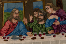 Carica l&#39;immagine nel visualizzatore di Gallery, 175x123 CM Tappeto Autentico Originale Annodato a Mano Ultima Cena

