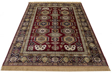 Load image into Gallery viewer, Galleria Farah1970 - 230x160 CM TAPPETO Autentico, Originale e Fatto a Macchi
