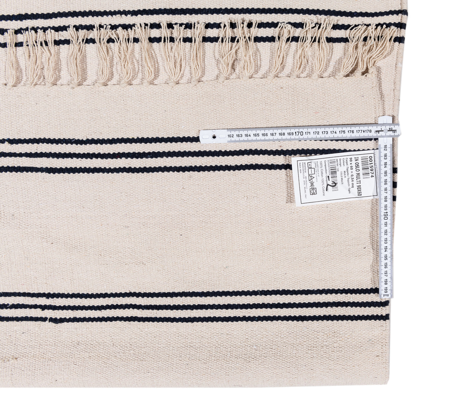 (Machine washable 30°) Kilim Original Authentic Hand Made 90x60 CM