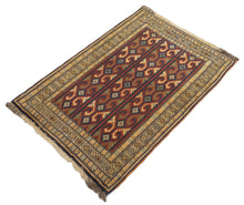 Carica l&#39;immagine nel visualizzatore di Gallery, 97X55 CM Carpet Turkmen Original Wonderful
