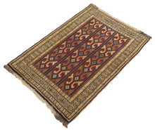 Carica l'immagine nel visualizzatore di Gallery, 97X55 CM Carpet Turkmen Original Wonderful
