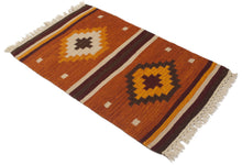 Lade das Bild in den Galerie-Viewer, Kilim Autentico, Originale e Fatto a Mano Ideale 90x60 CM
