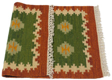 Load image into Gallery viewer, 90x60 CM Kilim Autentico, Originale e Fatto a Mano Ideal
