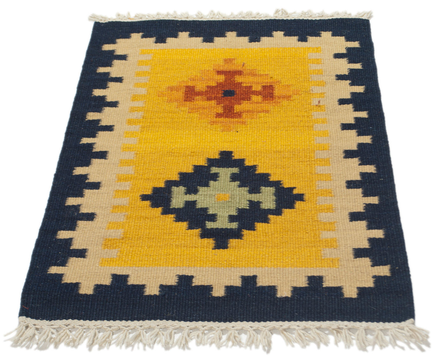 Kilim Autentico, Originale e Fatto a Mano 90x60 CM