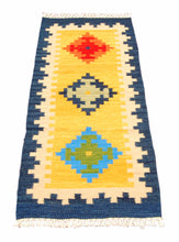 Carica l&#39;immagine nel visualizzatore di Gallery, Kilim Autentico, Originale e Fatto a Mano Ideale 120x60 CM
