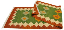 Carica l'immagine nel visualizzatore di Gallery, 200x70 CM Autentik Kilim Kelem Original Hand Made Classic STYL
