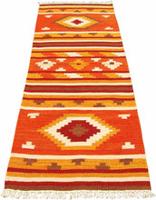 Lade das Bild in den Galerie-Viewer, Misura 200x60/70 CM Autentik Kilim Kelem Original Hand Made Classic STYLE
