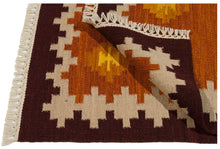 Lade das Bild in den Galerie-Viewer, Kilim Jalal autentich handmade 280 x 70 cm
