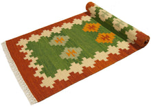 Load image into Gallery viewer, 240x70 CM Autentik Kilim Kelem Original Hand Made Classic STYL

