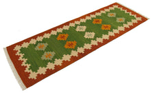 Carica l&#39;immagine nel visualizzatore di Gallery, Kilim Jalal autentich handmade 280 x 70 cm
