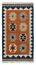 Carica l'immagine nel visualizzatore di Gallery, Originale kilim fatto a mano 122x61CM 
