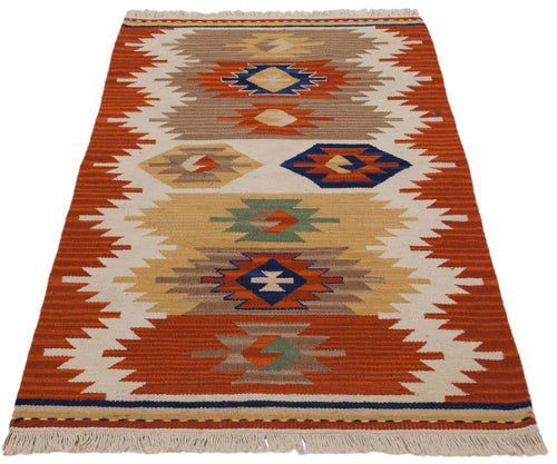 Originale kilim fatto a mano 122x61CM (Galleriafarah1970)