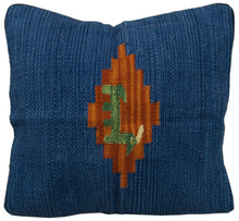 Lade das Bild in den Galerie-Viewer, Galleriafarah1970 - 40x40 CM Autentico Cuscino Quadrato Kilim Fatto A MANO Or
