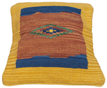 Load image into Gallery viewer, Galleria farah1970 - 40x40 CM Autentico Cuscino Quadrato Kilim Fatto A MANO O
