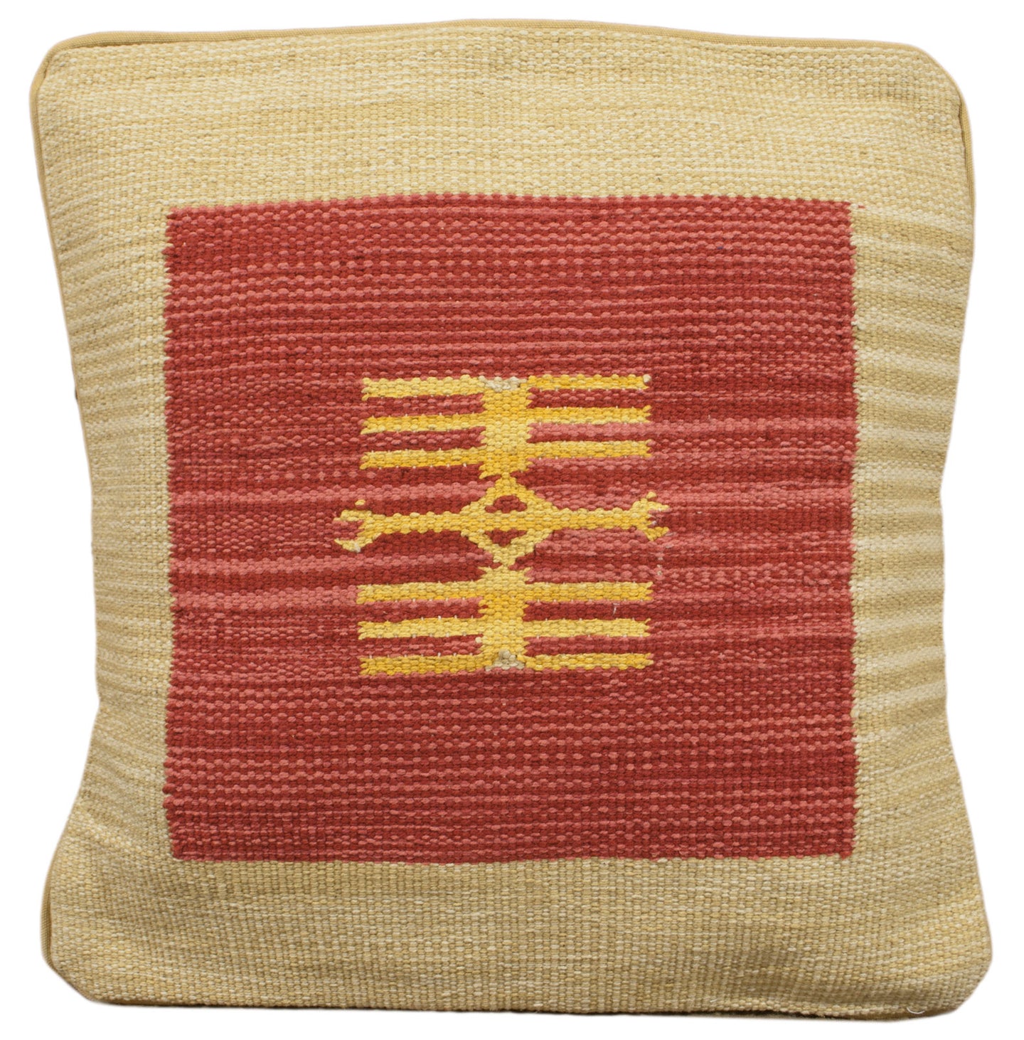 Autentico Cuscino Quadrato Kilim Fatto A MANO 40x40 CM