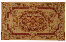 Load image into Gallery viewer, Aubusson Mezzopunto Classico Floreale Francia Design - 153x91 Cm
