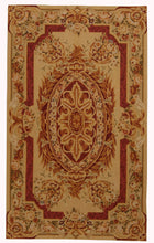 Load image into Gallery viewer, Aubusson Mezzopunto Classico Floreale Francia Design - 153x91 Cm
