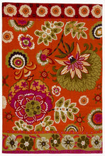 Carica l'immagine nel visualizzatore di Gallery, Kilim Indo Suzani Ghelem Alfombras Gipsy CM 92x61
