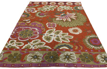 Lade das Bild in den Galerie-Viewer, Eccezionale e Meraviglioso Kilim Suzani 153x92
