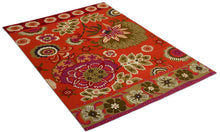 Lade das Bild in den Galerie-Viewer, Kilim Indo Suzani Ghelem Alfombras Gipsy (CM 183x122)
