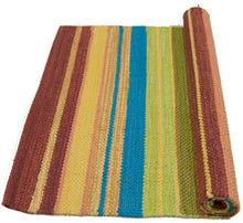 Load image into Gallery viewer, Kilim Fatto con telaio a mano lavabile in lavatrice 80x50 CM
