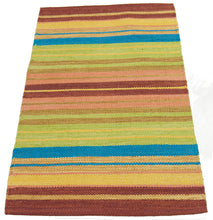 Load image into Gallery viewer, Kilim Fatto con telaio a mano lavabile in lavatrice 80x50 CM
