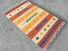 Carica l'immagine nel visualizzatore di Gallery, Kilim Original Authentic Hand Made 60x40 CM (Galleria Farah 1970)
