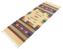Lade das Bild in den Galerie-Viewer, Kilim Fatto con telaio a mano 180x60 CM
