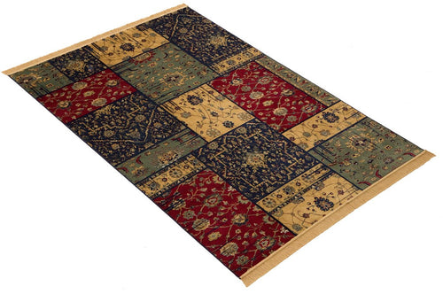 Tappeto Moderno Nuovo con Telaio Meccanico - 140x95 Cm