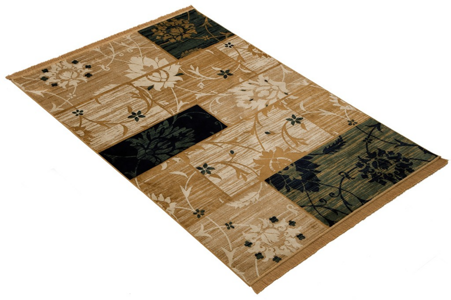 Tappeto Moderno Nuovo con Telaio Meccanico - 140x95 Cm