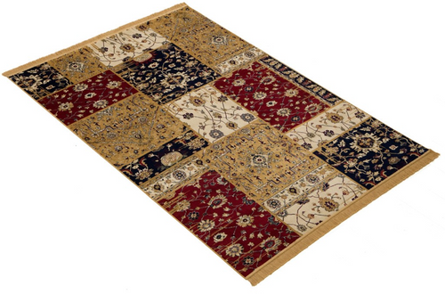 Tappeto Moderno Nuovo con Telaio Meccanico - 140x95 Cm