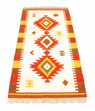 Carica l'immagine nel visualizzatore di Gallery, Kilim Autentico, Originale e Fatto a Mano 140x70 CM
